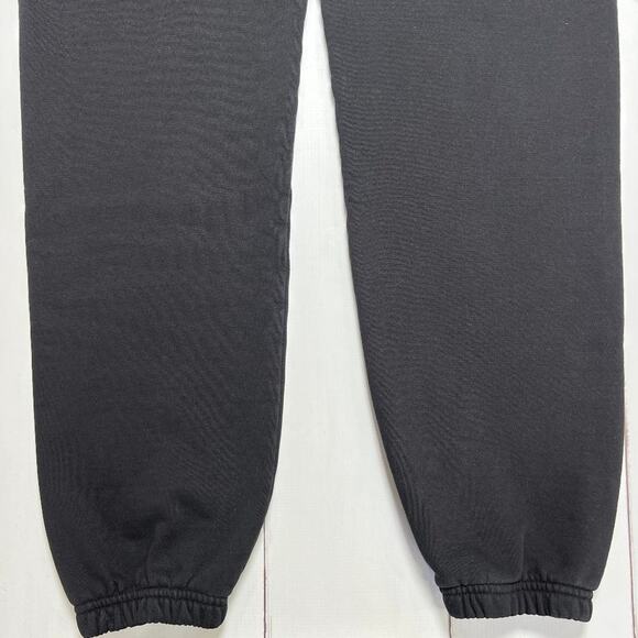 Republic Records Heavyweight Joggers Mens M Black Activewear Sweatpants USA - Picture 11 of 11
